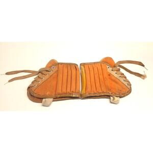 Vintage Canvas Leather Lace Up Ankle Weights Feild & Track Strength Training